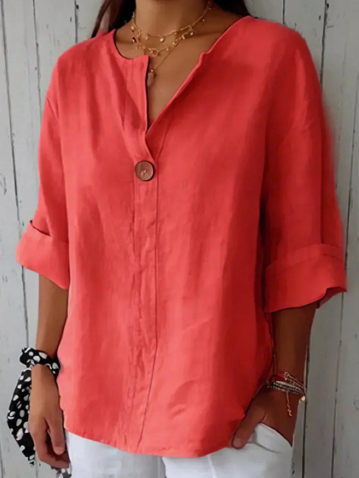 Jessa - Casual V-Neck blouse