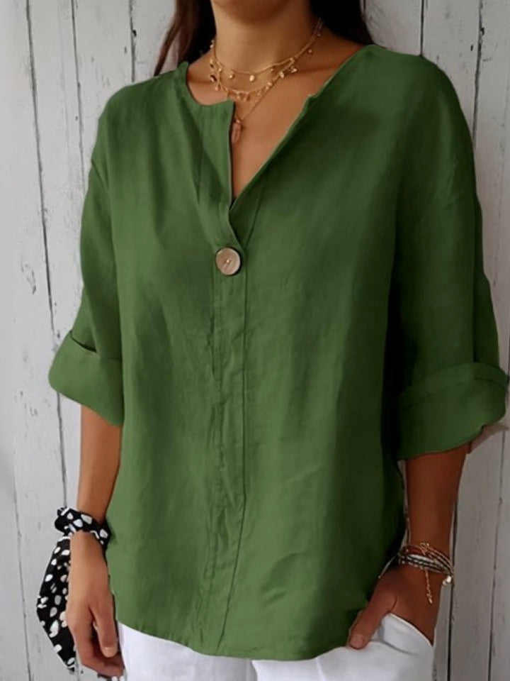Jessa - Casual V-Neck blouse