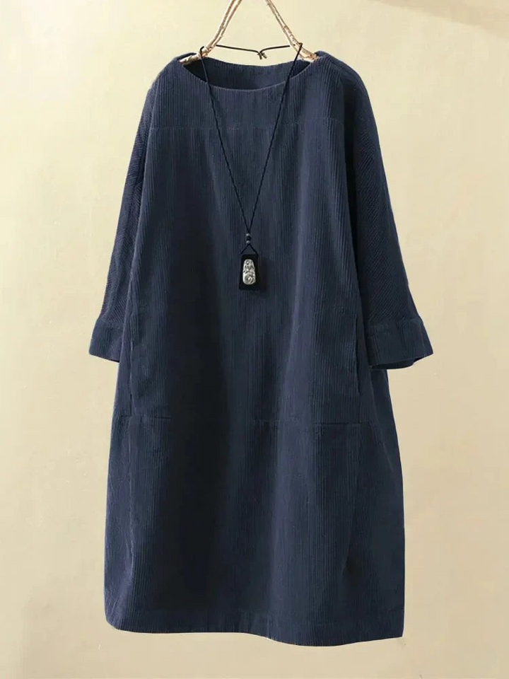 Non Duality | Vintage Corduroy Relaxed Dress