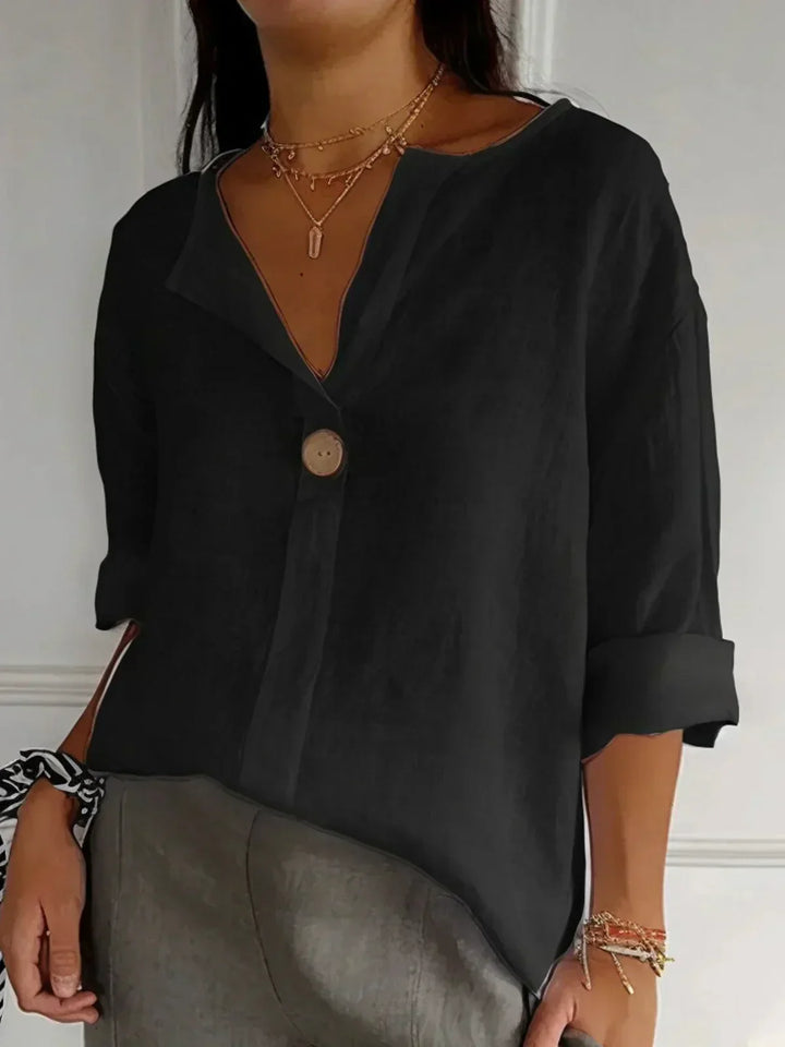 Jessa - Casual V-Neck blouse