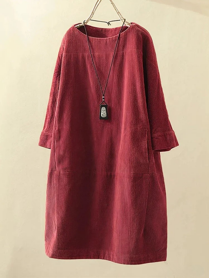 Non Duality | Vintage Corduroy Relaxed Dress
