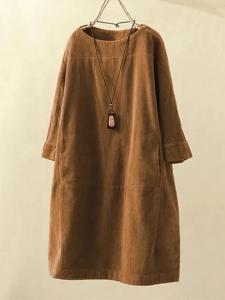 Non Duality | Vintage Corduroy Relaxed Dress