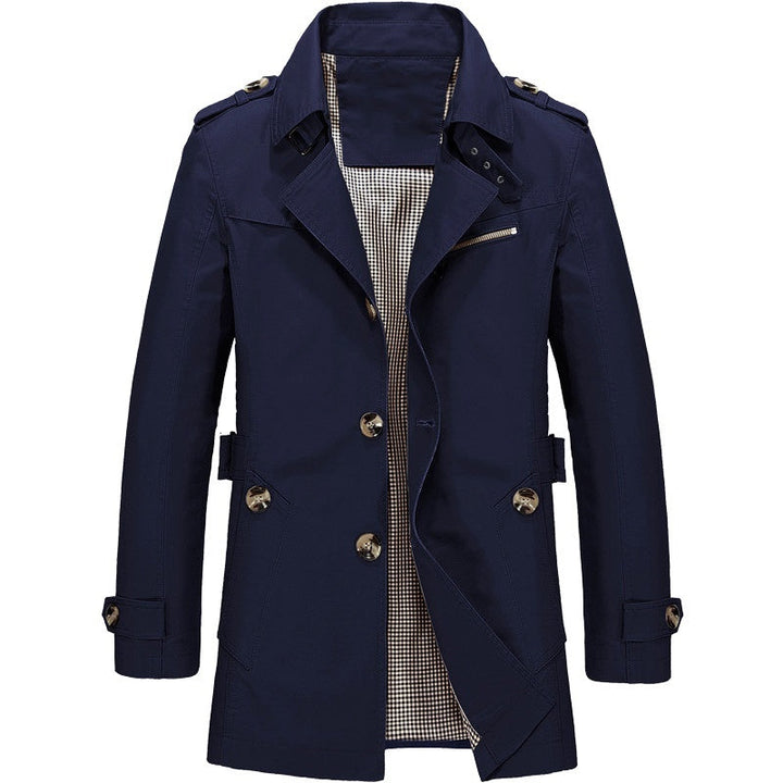 Michael - Men's Business Windbreakers Long Jackets