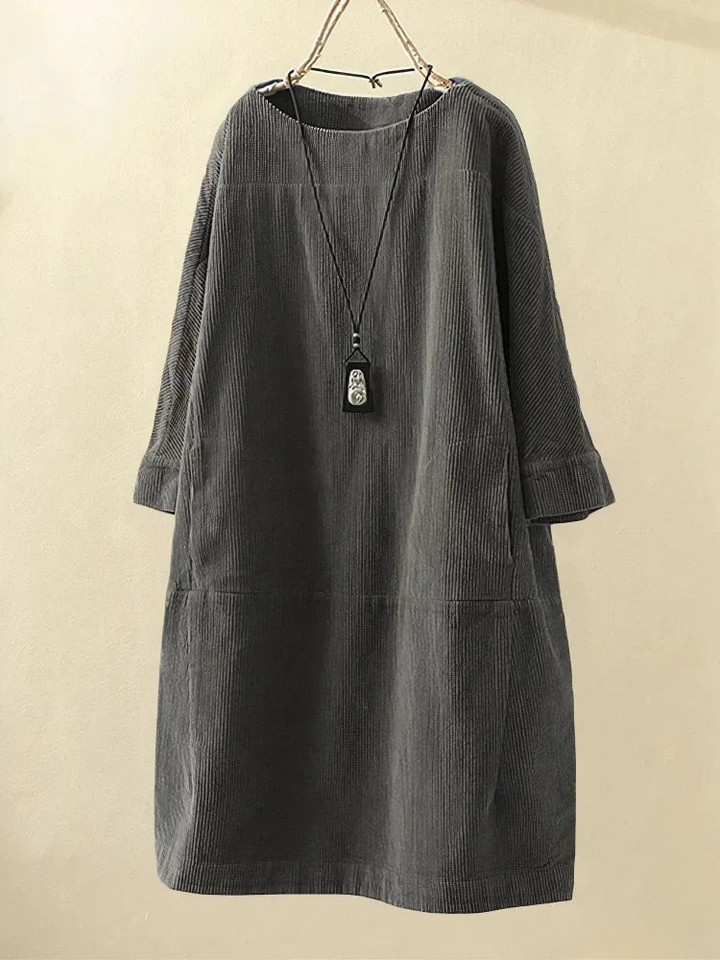 Non Duality | Vintage Corduroy Relaxed Dress