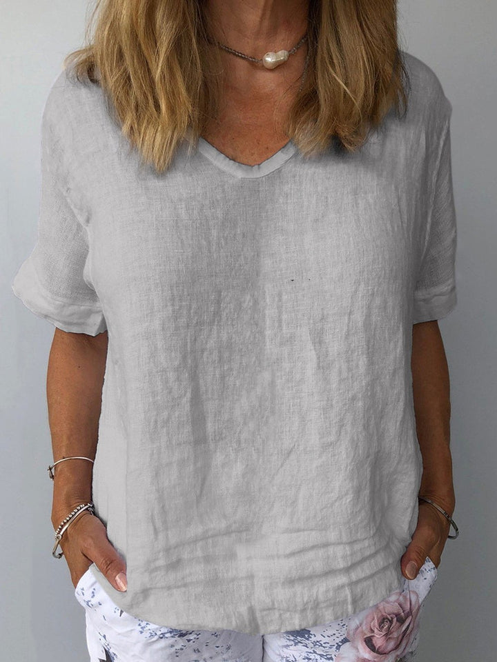 Women's Pure Color Casual Shirt