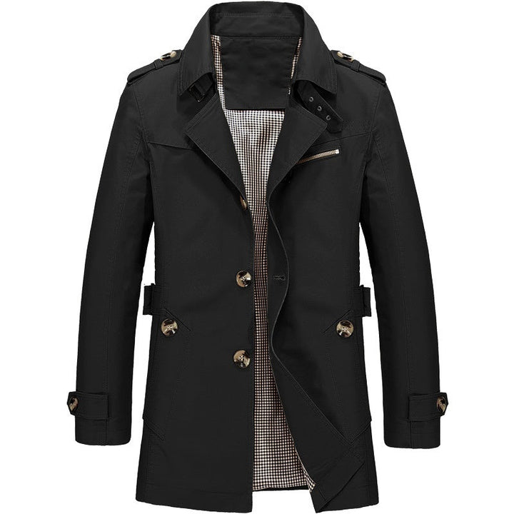 Michael - Men's Business Windbreakers Long Jackets
