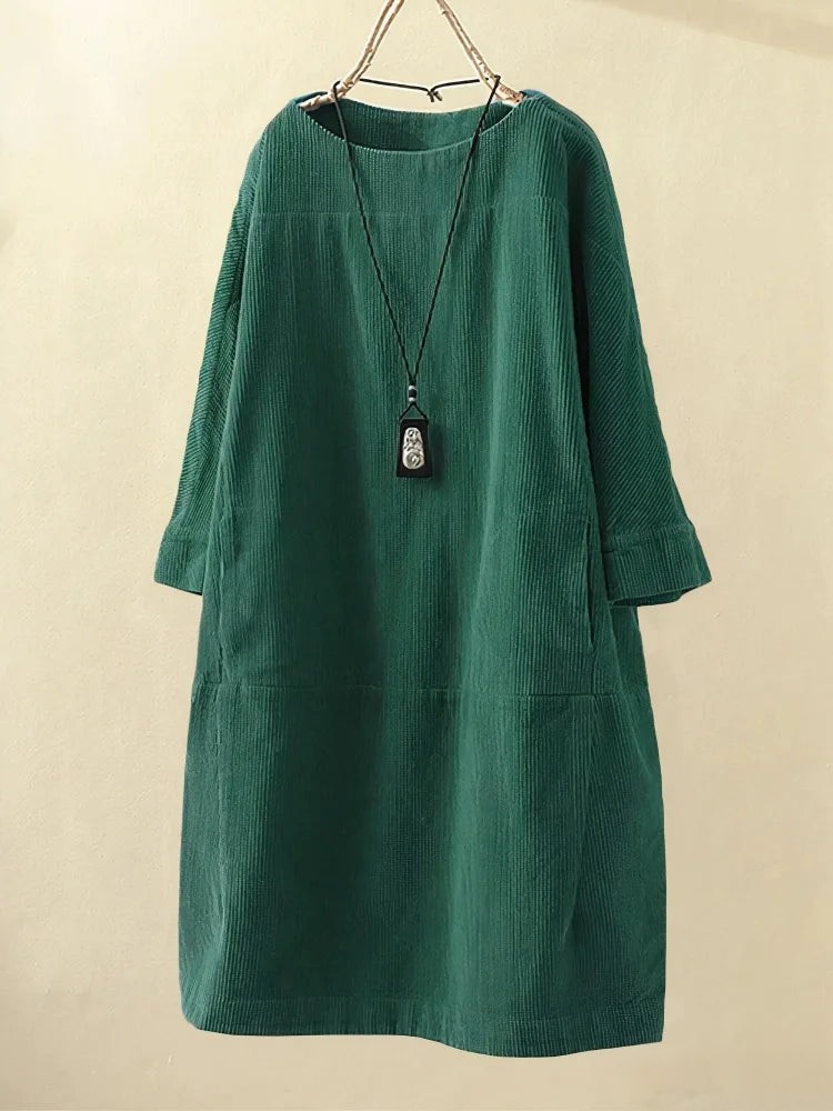 Non Duality | Vintage Corduroy Relaxed Dress