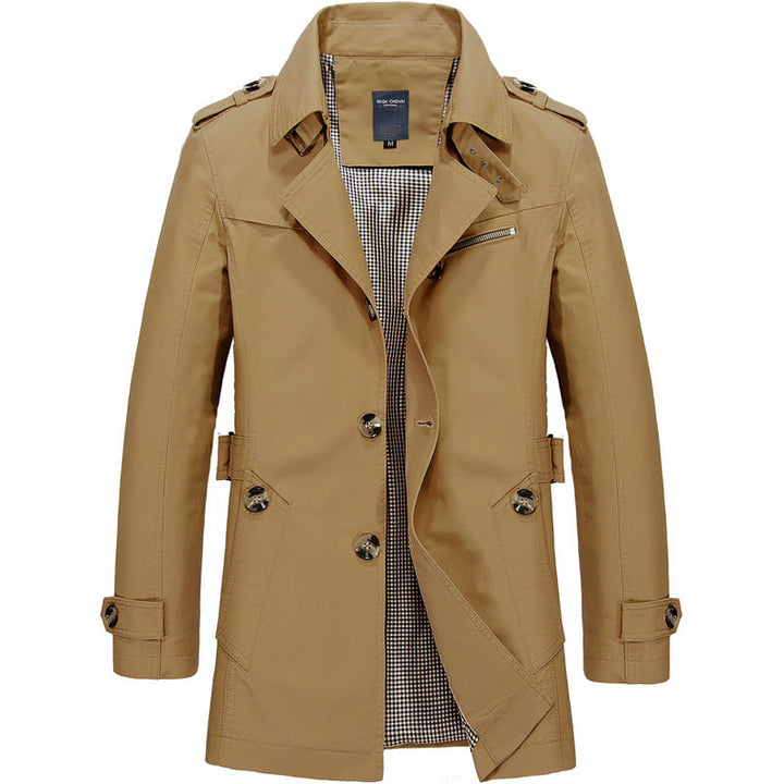 Michael - Men's Business Windbreakers Long Jackets