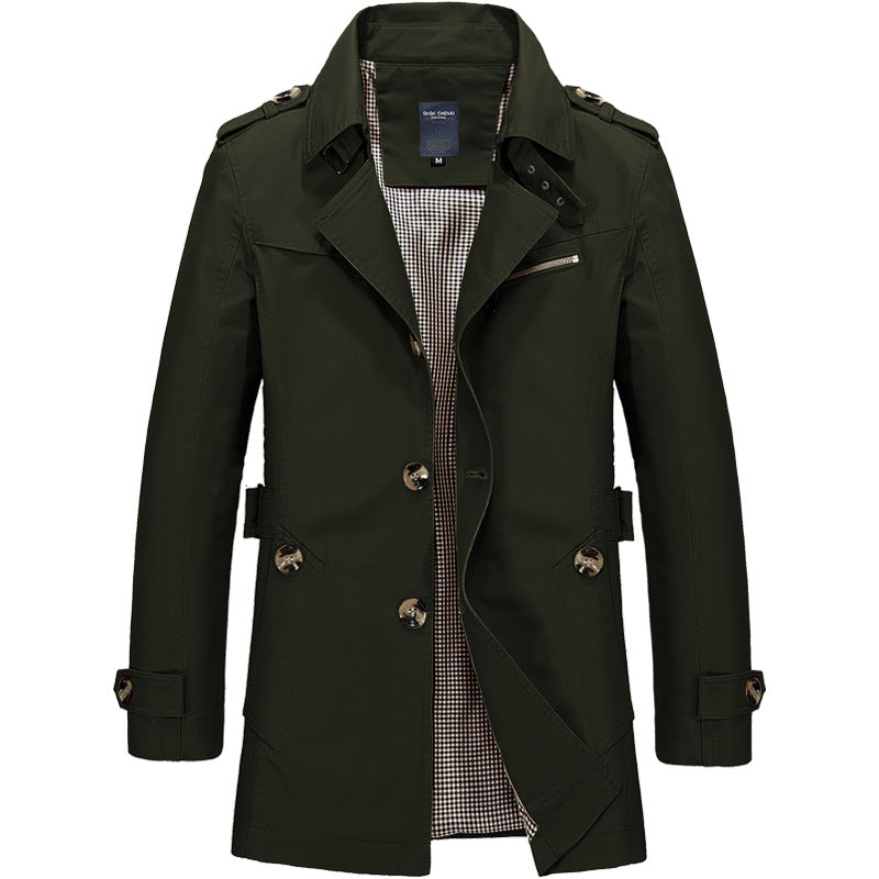 Michael - Men's Business Windbreakers Long Jackets