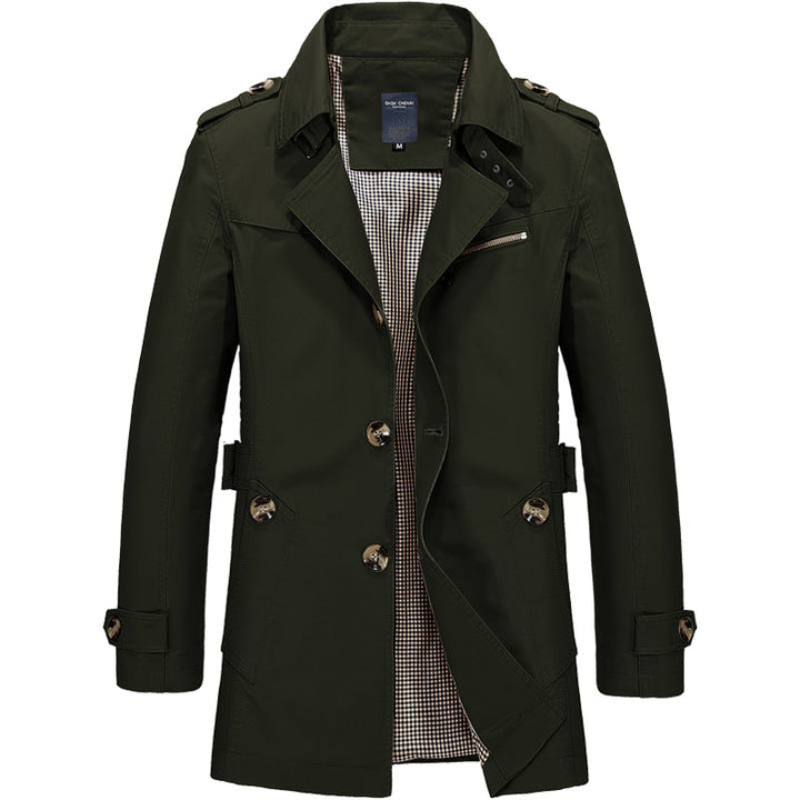 Michael - Men's Business Windbreakers Long Jackets