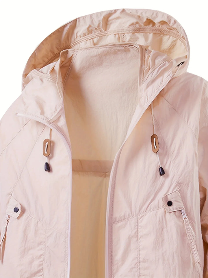 Carter™ - Outdoor Waterproof Windbreaker Jacket with Adjustable Hood