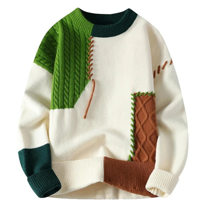 Le Clair™ | Patchwork Sweater