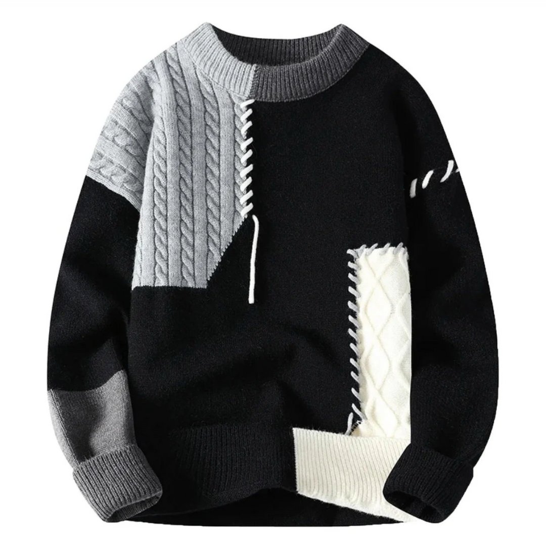 Le Clair™ | Patchwork Sweater